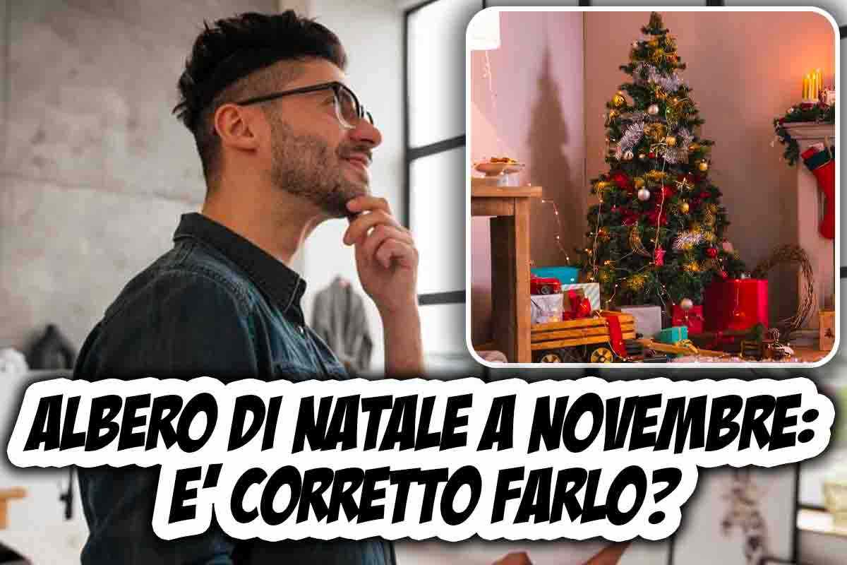 Albero di Natale: è corretto farlo