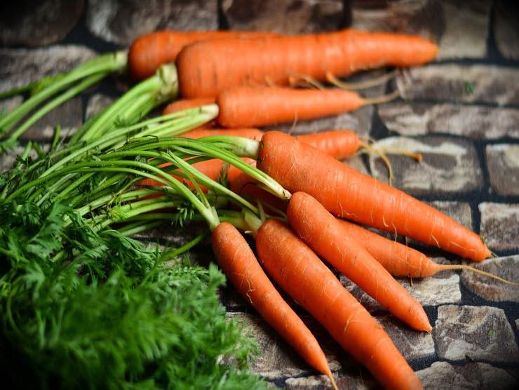 Un inferiore livello glicemico è contenuto nelle carote crude