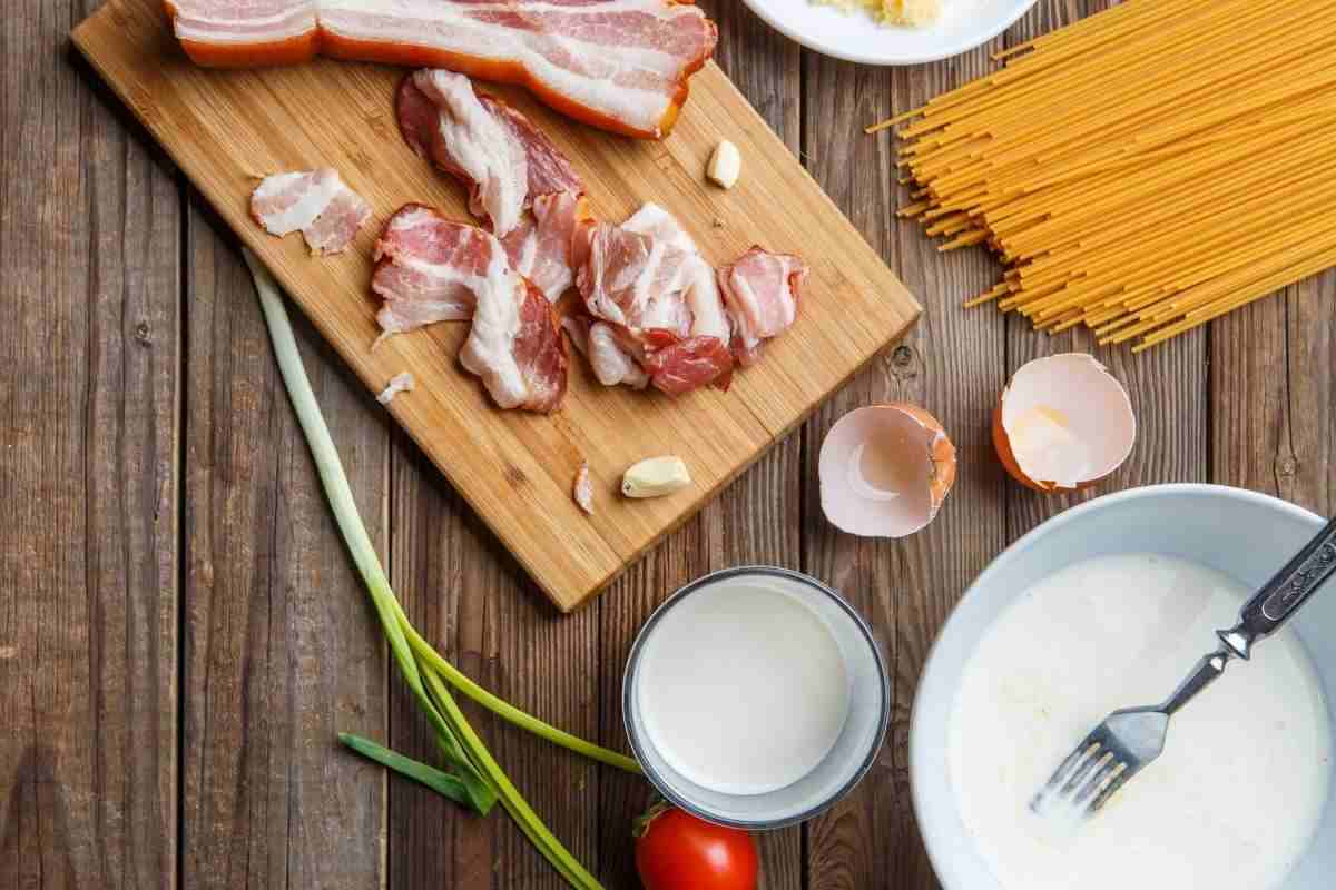 carbonara metodo di preparazione seguendo la ricetta