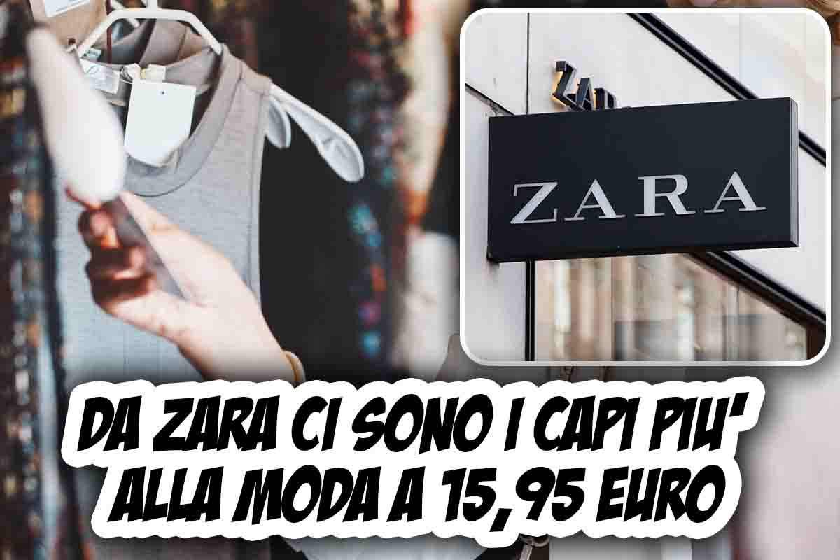 zara capi d'abbigliamento sconti