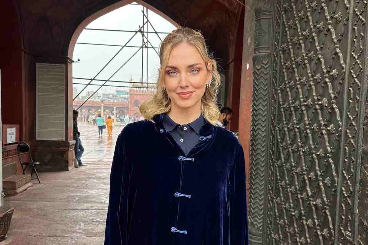 Chiara Ferragni viaggio sensazionale India