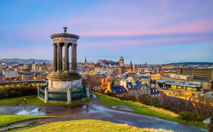 Here are the stops you can do in 10 days starting in Edinburgh