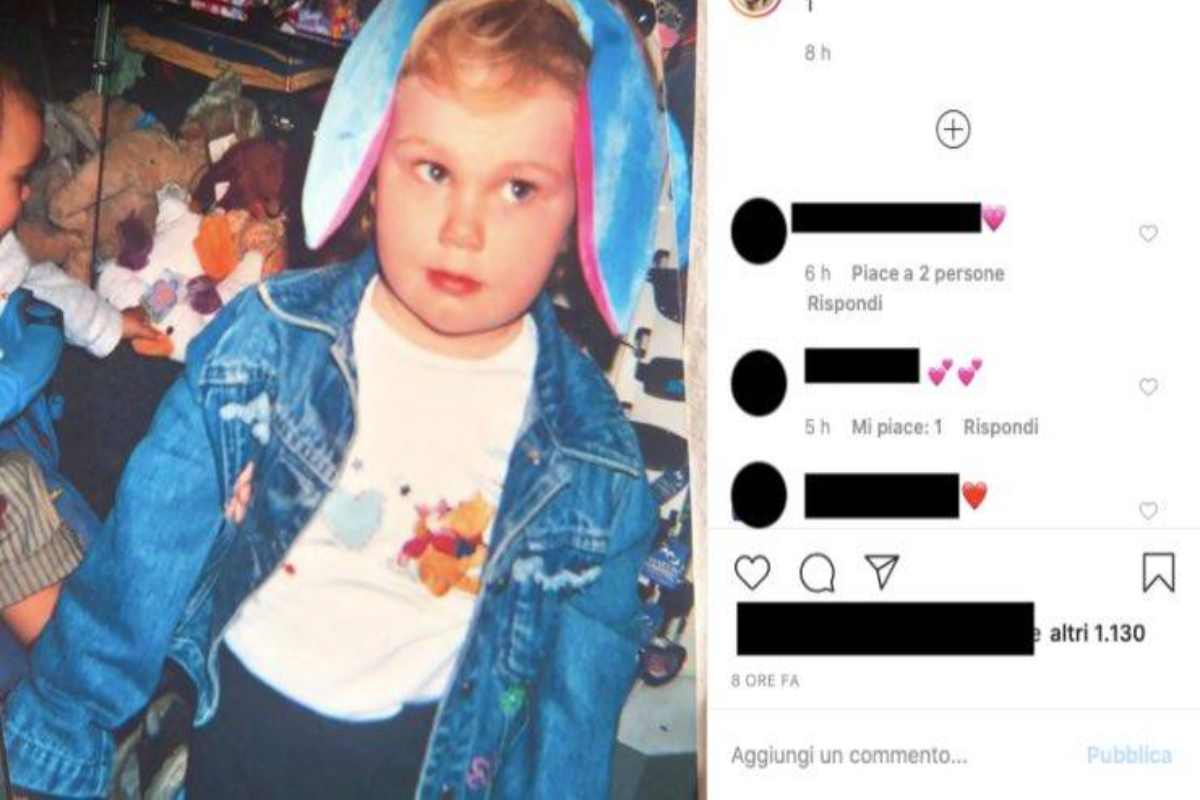 La foto della ragazza da bambina, ecco chi è