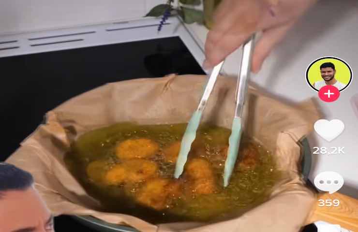 Friggere in olio di oliva