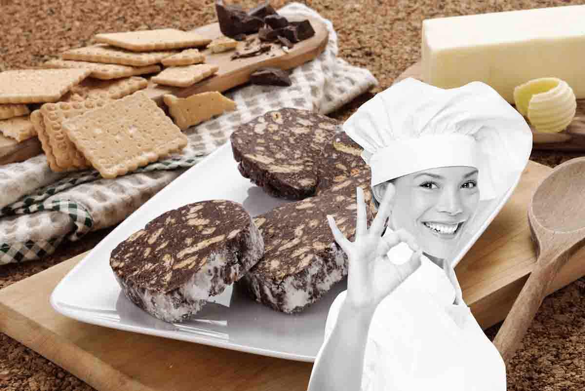 come fare salame al cioccolato 