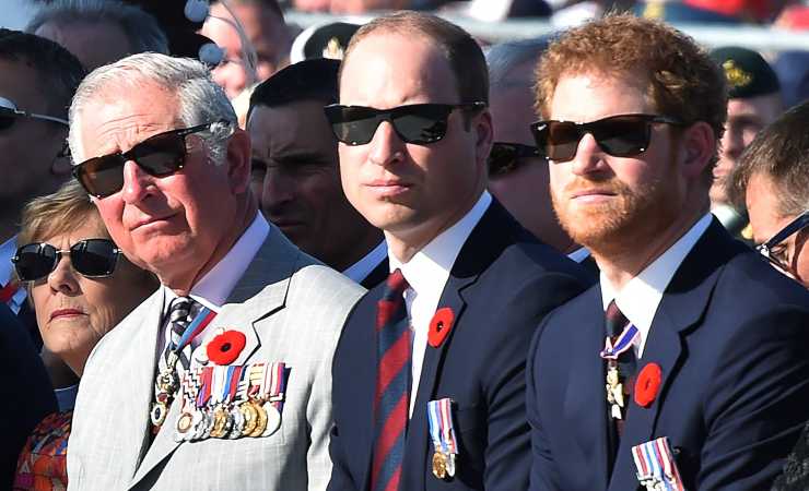 Gelo tra Carlo e William per Harry