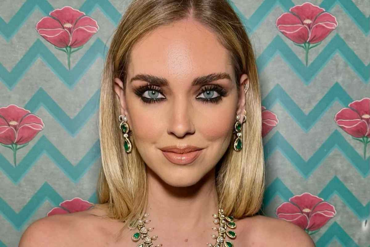 Chiara Ferragni tutto in bella mostra