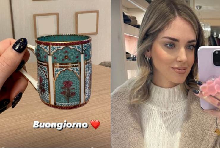 Chiara Ferragni sui social