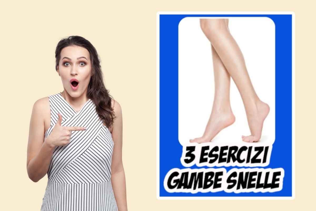 3 esercizi per gambe snelle e toniche come le star