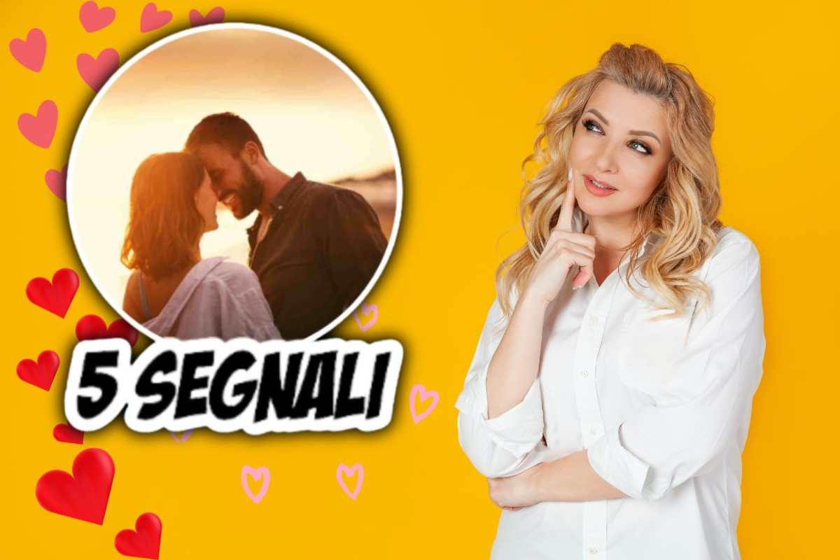 5 segnali della coppia romantica