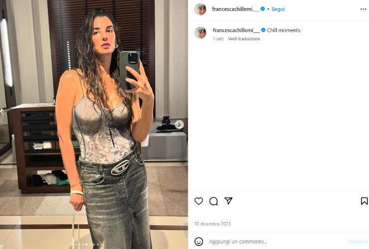 francesca chillemi accessorio tendenza