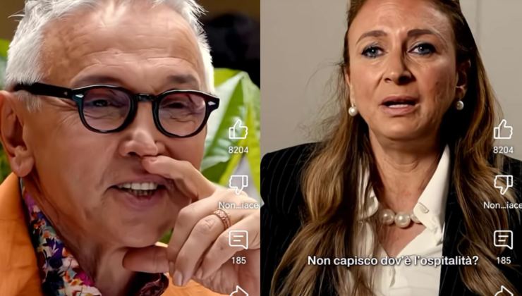 Bruno Barbieri e un'albergatrice di 4 Hotel
