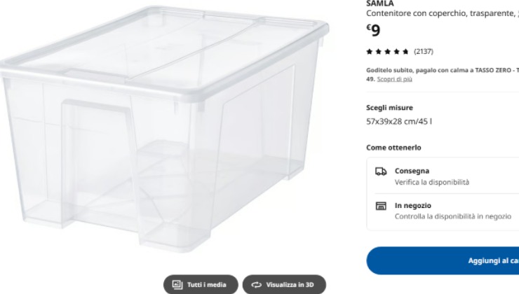 contenitori di ikea 