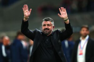 Gattuso saluta