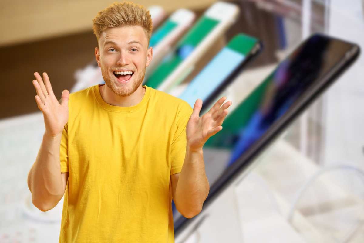 Uomo, cellulari