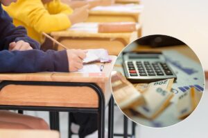 test di ammissione con euro e calcolatrice