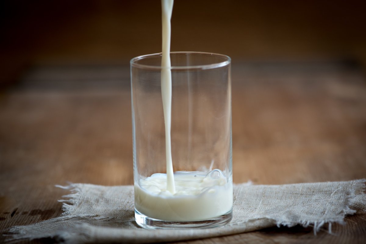 bicchiere latte