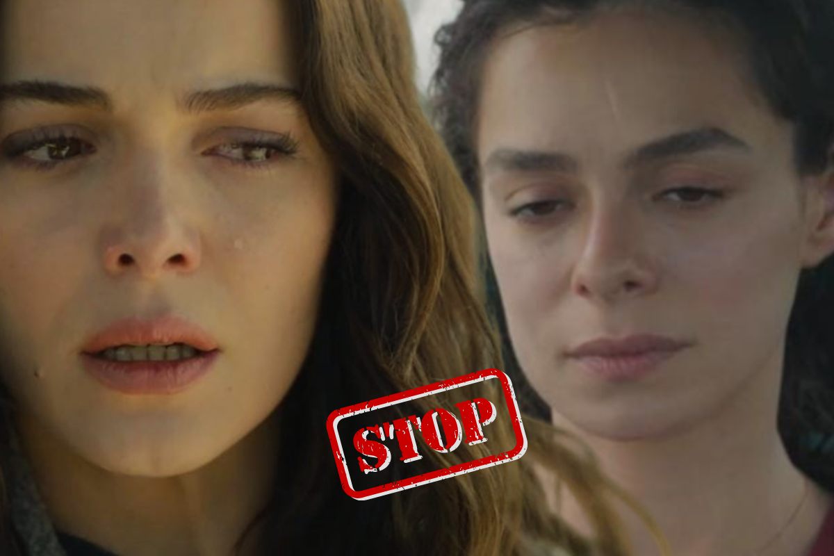 scritta stop, bahar e melek