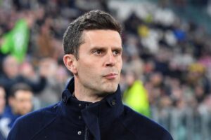 thiago motta in panchina con la juventus
